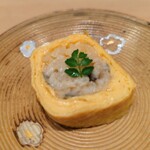 すし 良月 - 穴子の棒鮨玉子焼き巻き