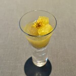 茶禅華 - さつき八朔　愛玉子