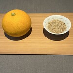 茶禅華 - さつき八朔　愛玉子