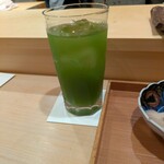 鮨 たかはし - 緑茶割