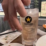 立飲ビストロ Ryo - かち割りスパークリングワイン ロゼ