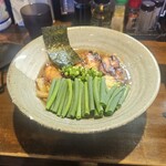 麺や 桜風 - 豚バラチャーシュー麺　醤油　小ネギトッピング