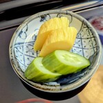 炭焼うなぎ あおいや - 香の物