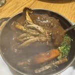 CURRY CLUB キュイエール - 現れた肉の塊