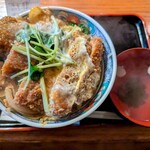 やぶそば - かつ丼（1155円）