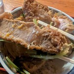 やぶそば - かつ丼（1155円）