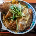 やぶそば - かつ丼（1155円）