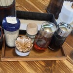 三九ラーメン - 卓上