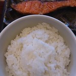 第一インパーク - ご飯＆鮭塩焼き