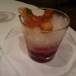 レ セゾン - 2014 8 爽やかないちぢくのクープ パスティスのグラニテ添え