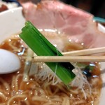 麺家 たけ田 - 小松菜