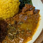 創作カレー・スパイス&酒場みずたに - マンゴーラムポークキーマ