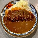 福家 - カツカレー　とんかつ店のロースカツととのカレーご美味しいのです。