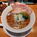 麺家 たけ田 - のどぐろ煮干しの出汁中華蕎麦と船内漬け！ホタルイカの沖漬丼