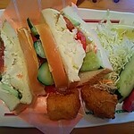 コメダ珈琲店  - ポテサラサンド