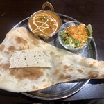 ASIAN DINNING SHIVA MAHAL - 日替わりセット　¥890- ナンのおかわり無料