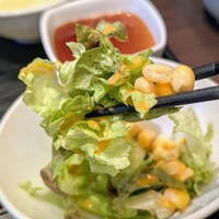 シェンロン - ランチに付いてくるサラダ