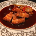 イタリアン チャイナバル村塾 - 黒酢の酢豚