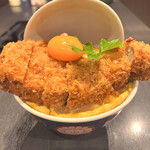 とんかつ こめ山 - 料理写真:とじないかつ丼