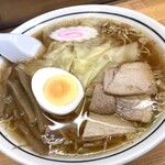 中華そば 富士屋 - ワンタン麺