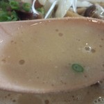 鶏と魚介らぁ麺komugi - スープ