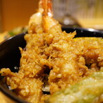 くずし割烹 天ぷら竹の庵 - 海老は2尾