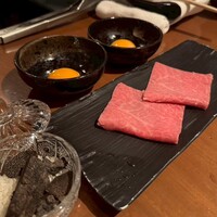 生粋 - ザブトンのトリュフすき焼き