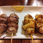 たつや 駅前店（１F） - タン(塩)とシロ(タレ)