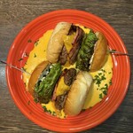 THE GRABBER hamburger pub - 『Toryufu Hollandaise Bacon Cheese Burger¥2,585』
      ※こちらは裏メニューのため通常提供はございません。
      『Coffee Float¥825』