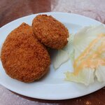 浅草六区酒場 - メンチカツ