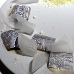 前菜：イワシのプラチナ仕立て
