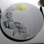 前菜：イワシのプラチナ仕立て