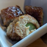 和田珈琲館 - アスパラつくねロール焼き(2025年6月)