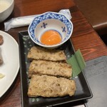 たんや 善治郎 牛たん通り店 - 牛タンつくね