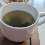 和田珈琲館 - 豆腐とワカメのスープ(2025年6月)