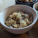 和田珈琲館 - きのこと生姜の炊き込みご飯(2025年6月)
