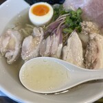 塩生姜らー麺専門店 MANNISH 淡路町本店 - 