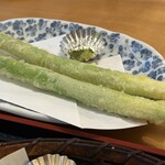 木もれびの里 箏路 - アスパラ天