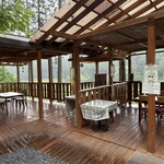 木もれびの里 箏路 - テラス席