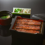 うなぎ屋 江戸名代亜門 - 料理写真:【うな重［上］3/4尾】ふっくら鰻と香ばしいタレの香りが広がり、こだわり米が心もお腹も満たす贅沢重。