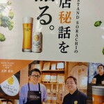 BEER STAND SORACHI  - これを見つつ呑んでましたわ〜❣