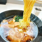 レイトカフェ - 荒節醤油ラーメン