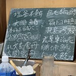 うを徳 - 産地ボード