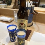 うを徳 - サッポロ赤ラベル(大)　1,320円