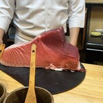 うを徳 - 塩釜本鮪