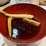 うを徳 - 自家製天つゆ ネマガリダケ入り