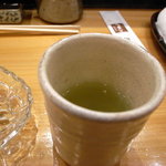 天寿し - 緑茶