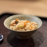 茜坂大沼 - サクラエビと炊き込みご飯