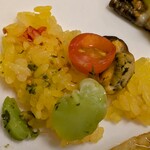 グラスコート - ムール貝のピラウ