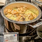 グラスコート - 海老と帆立貝のソテー 〜ブルギニョン仕立て〜